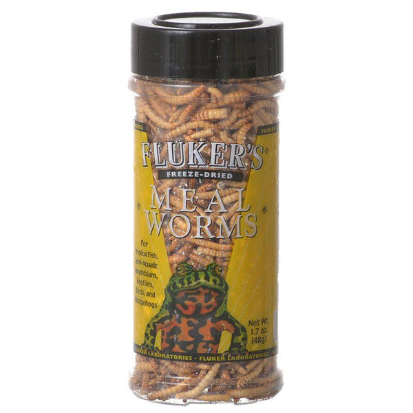 Flukers Freeze-Dried Mealworms, 1.7 oz-Small Pet-Flukers-PetPhenom