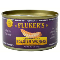 Flukers Gourmet Style Soldier Worms, 1.2 oz-Small Pet-Flukers-PetPhenom