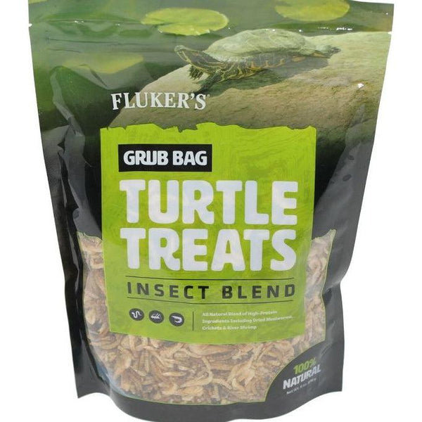 Flukers Grub Bag Turtle Treat - Insect Blend, 6 oz-Small Pet-Flukers-PetPhenom