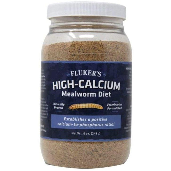 Flukers High-Calcium Mealworm Diet, 6 oz-Small Pet-Flukers-PetPhenom