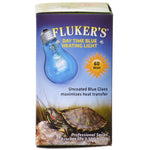 Flukers Professional Series Daytime Blue Heating Light, 60 Watt-Small Pet-Flukers-PetPhenom