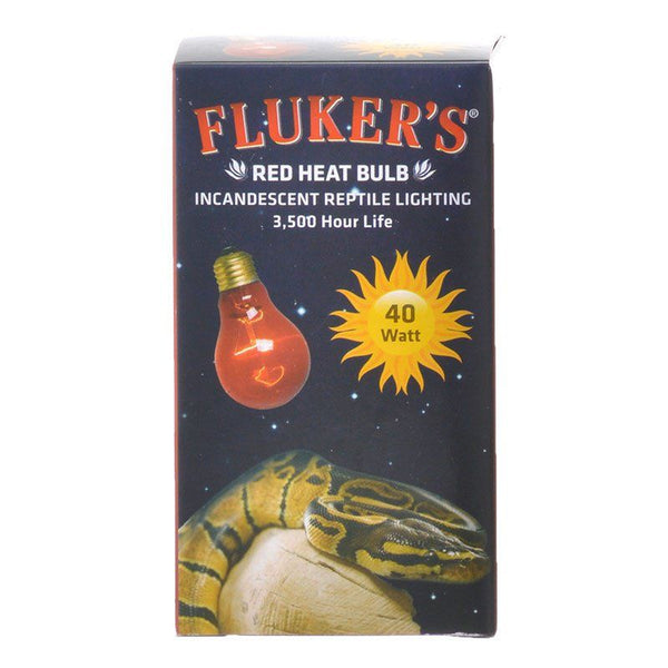 Flukers Red Heat Incandescent Bulb, 40 Watt-Small Pet-Flukers-PetPhenom