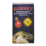 Flukers Red Heat Incandescent Bulb, 60 Watt-Small Pet-Flukers-PetPhenom
