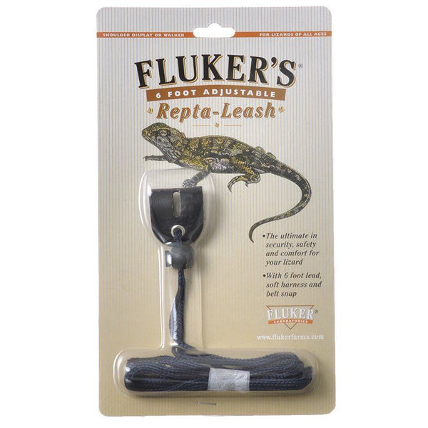 Flukers Repta-Leash, X-Small - 3" Harness (6' Lead)-Small Pet-Flukers-PetPhenom
