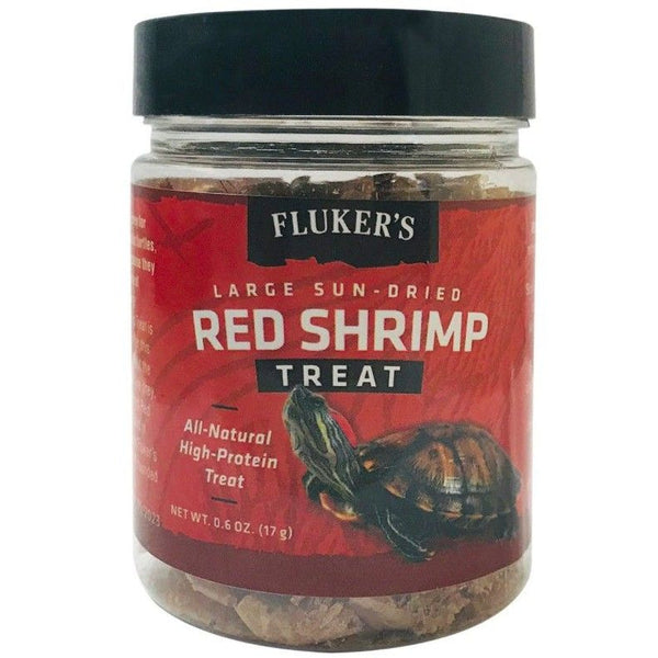 Flukers Sun-Dried Large Red Shrimp Treat, 0.6 oz-Small Pet-Flukers-PetPhenom