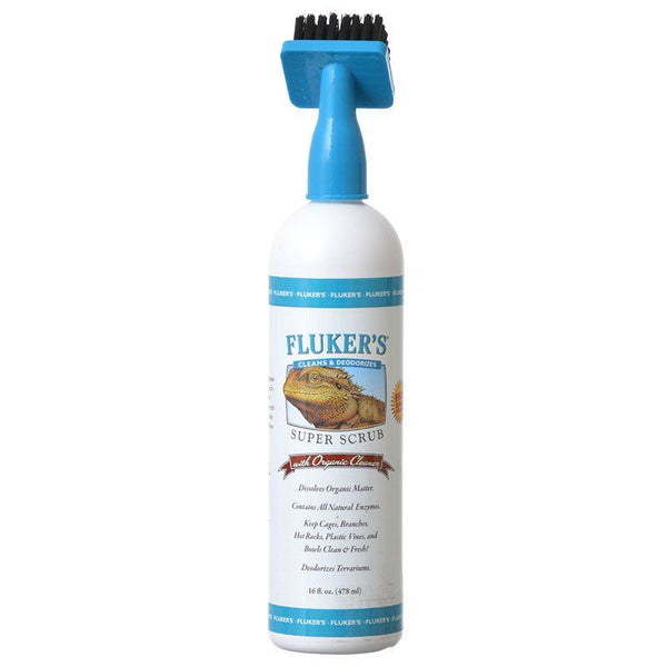 Flukers Super Scrub with Organic Cleaner, 16 oz-Small Pet-Flukers-PetPhenom