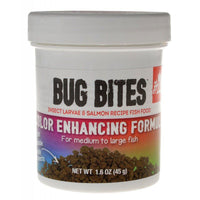 Fluval Bug Bites Color Enhancing Formula for Medium-Large Fish, 1.6 oz-Fish-Fluval-PetPhenom