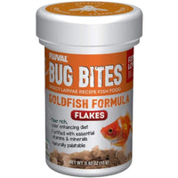 Fluval Bug Bites Insect Larvae Goldfish Formula Flakes, 0.63 oz-Fish-Fluval-PetPhenom