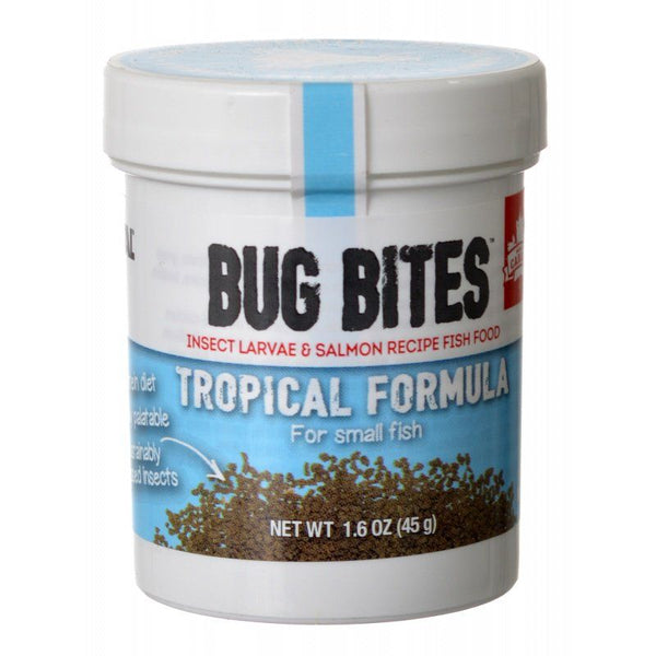 Fluval Bug Bites Tropical Formula Granules for Small Fish, 1.59 oz-Fish-Fluval-PetPhenom