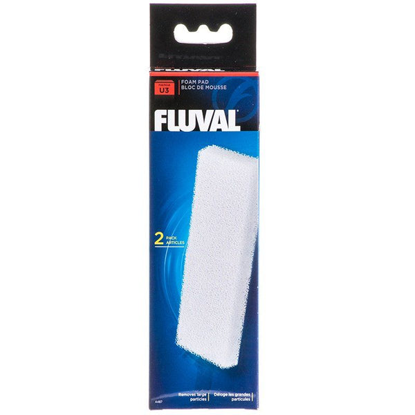 Fluval U-Sereis Underwater Filter Foam Pads, Foam Pad For U3 Filter (2 Pack)-Fish-Fluval-PetPhenom