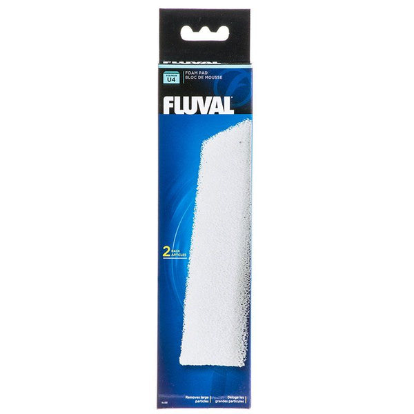 Fluval U-Sereis Underwater Filter Foam Pads, Foam Pad For U4 Filter (2 Pack)-Fish-Fluval-PetPhenom