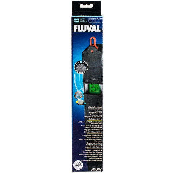 Fluval Vuetech Digital Aquarium Heater - E Series, E300 - 300 Watts - Up to 100 Gallons (14" Long)-Fish-Fluval-PetPhenom