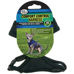 Four Paws Comfort Control Harness - Black, X-Small - For Dogs 3-4 lbs (11"-13" Chest & 7"-8" Neck)-Dog-Four Paws-PetPhenom