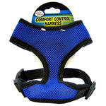 Four Paws Comfort Control Harness - Blue, Medium - For Dogs 7-10 lbs (16"-19" Chest & 10"-13" Neck)-Dog-Four Paws-PetPhenom