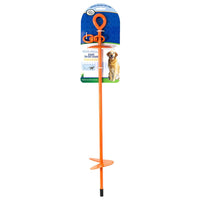 Four Paws Giant Tie-Out Stake Orange 5.90" x 4" x 29"-Dog-Four Paws-PetPhenom