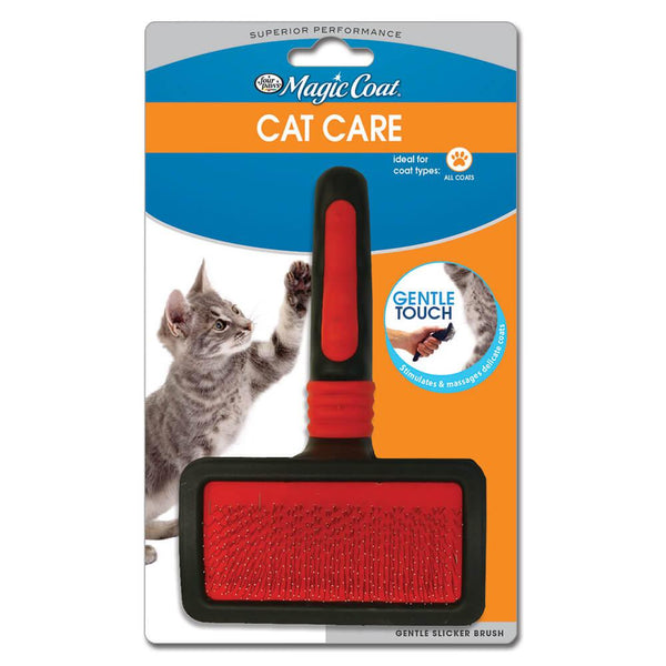 Four Paws Magic Coat Gentle Slicker Wire Cat Brush-Cat-Four Paws-PetPhenom