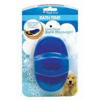 Four Paws Magic Coat Love Glove Bath Massager Blue-Dog-Four Paws-PetPhenom