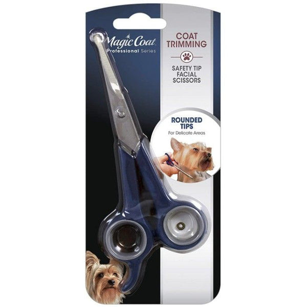 Four Paws Magic Coat Professional Safety Tip Facial Dog Grooming Scissors, 1 count-Dog-Four Paws-PetPhenom