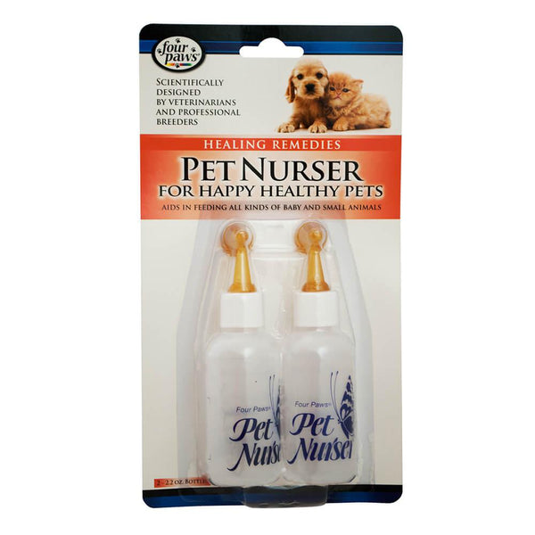 Four Paws Pet Nurser Kit Two Bottles 2 ounces-Dog-Four Paws-PetPhenom