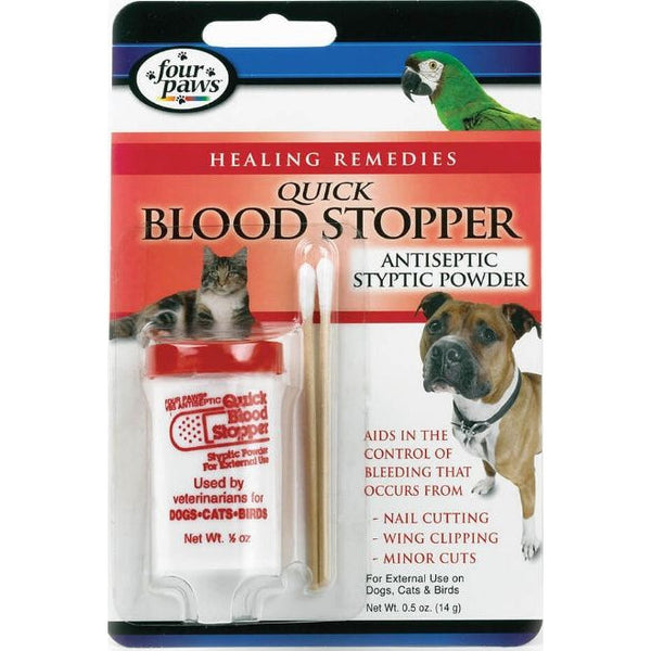Four Paws Quick Blood Stopper Antiseptic Styptic Powder, 0.5 oz-Dog-Four Paws-PetPhenom