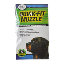 Four Paws Quick Fit Muzzle, Size 5 - Fits 8.25" Snout-Dog-Four Paws-PetPhenom