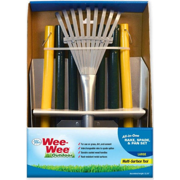 Four Paws Wee Wee All in One Dog Waste Pooper Scooper Set , Large-Dog-Four Paws-PetPhenom