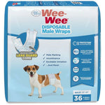 Four Paws Wee Wee Disposable Male Dog Wraps X-Small/Small, 36 count-Dog-Four Paws-PetPhenom