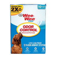 Four Paws Wee-Wee Odor Control Pads 10 count White 22" x 23" x 0.1"-Dog-Four Paws-PetPhenom