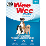 Four Paws Wee-Wee Pads 10 pack White 22" x 23" x 0.1"-Dog-Four Paws-PetPhenom