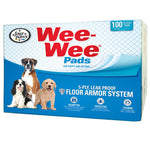 Four Paws Wee-Wee Pads 100 pack box White 22" x 23" x 0.1"-Dog-Four Paws-PetPhenom