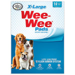Four Paws Wee-Wee Pads 14 pack Extra Large White 28" x 34" x 0.1-Dog-Four Paws-PetPhenom