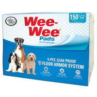Four Paws Wee-Wee Pads 150 pack White 22" x 23" x 0.1"-Dog-Four Paws-PetPhenom