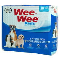 Four Paws Wee-Wee Pads 30 pack White 22" x 23" x 0.1"-Dog-Four Paws-PetPhenom