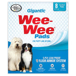 Four Paws Wee-Wee Pads 8 pack Gigantic White 27.5" x 44" x 0.1"-Dog-Four Paws-PetPhenom