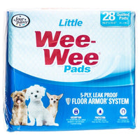 Four Paws Wee Wee Pads for Little Dogs, 28 Pack (22" Long x 23" Wide)-Dog-Four Paws-PetPhenom