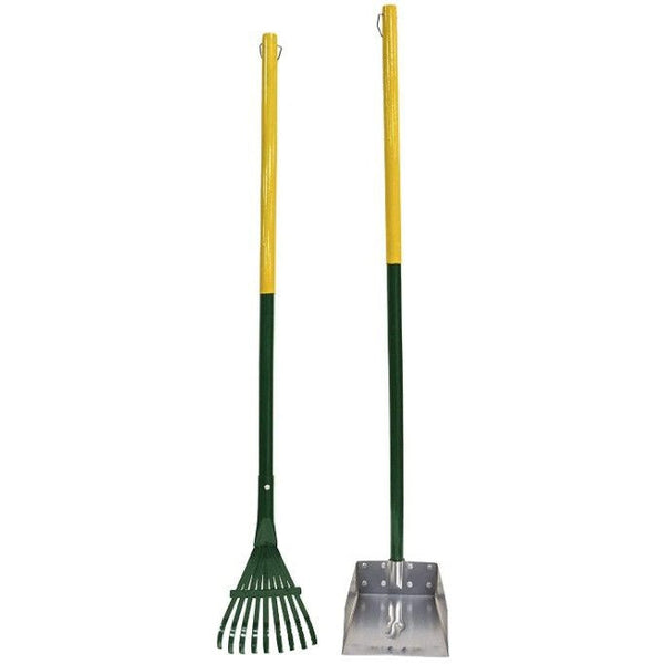 Four Paws Wee-Wee Pan and Rake Set Small , 1 count-Dog-Four Paws-PetPhenom