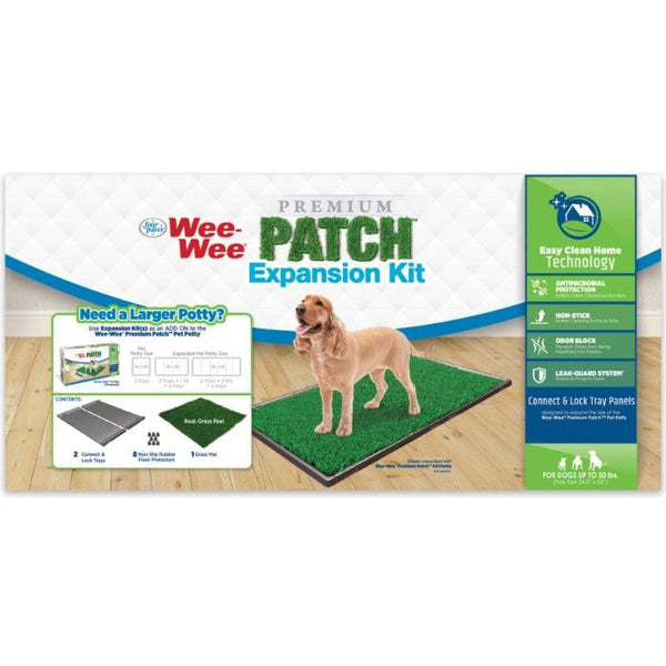 Four Paws Wee Wee Patch Indoor Potty Expansion Kit 25.5"L x 23"W, 1 count-Dog-Four Paws-PetPhenom