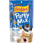 Friskies Party Mix Beachside Crunch Cat Treats, 2.1 oz-Cat-Friskies-PetPhenom
