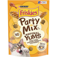 Friskies Party Mix Cat Treats Natural Yums With Real Chicken, 6 oz-Cat-Friskies-PetPhenom