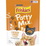 Friskies Party Mix Crunch Treats Chicken Lovers, 6 oz-Cat-Friskies-PetPhenom