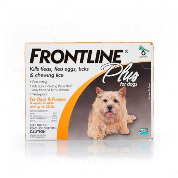 Frontline Flea Control Plus for Dogs And Puppies 11-22 lbs 6 Pack-Dog-Frontline-PetPhenom
