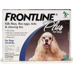Frontline Flea Control Plus for Dogs And Puppies 23-44 lbs 6 Pack-Dog-Frontline-PetPhenom