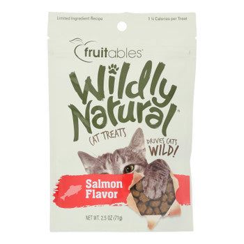 Fruitables - Cat Treats Natural Salmon - Case of 12 - 2.5 OZ-Cat-Fruitables-PetPhenom