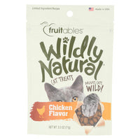Fruitables - Cat Trts Chicken Natural - Case of 12 - 2.5 OZ-Cat-Fruitables-PetPhenom