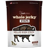 Fruitables Dog Grilled Bison Jerky 12oz-Dog-Fruitables-PetPhenom