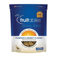 Fruitables Skinny Minis Dog Treats - Crunchy Pumpkin & Berry Flavor - Case of 8 - 7 oz-Dog-Fruitables-PetPhenom