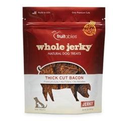Fruitables Thick Cut Bacon Whole Jerky Dog Treats - 5oz. Pouch-Dog-Fruitables-PetPhenom