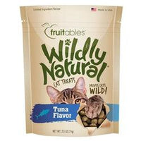 Fruitables Tuna Flavor Wildly Natural Cat Treats - 2.5oz. Pouch-Cat-Fruitables-PetPhenom