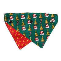 FuzzYard Merry Pizzamas Bandanas by FuzzYard -Small/Medium-Dog-FuzzYard-PetPhenom