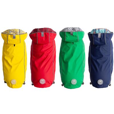 GF Pet Reversible Raincoat by GF Pet - XXSmall - Green-Dog-GF Pet-PetPhenom